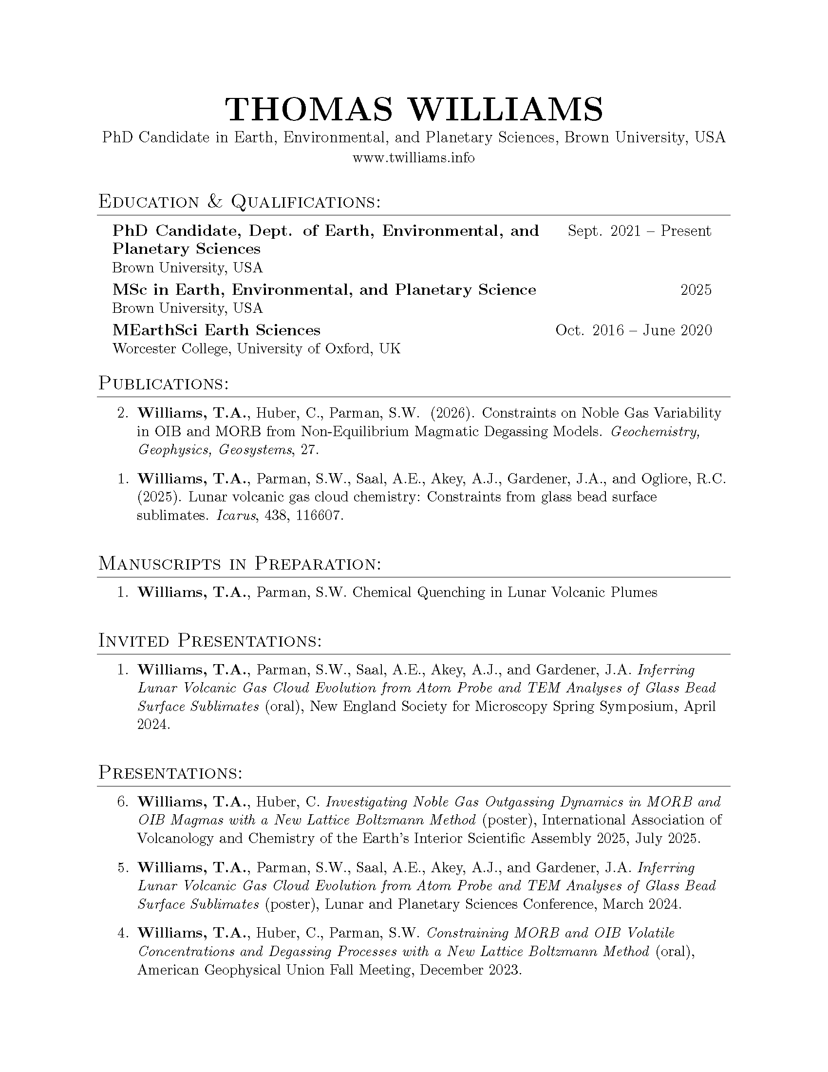 CV page 1 of 3